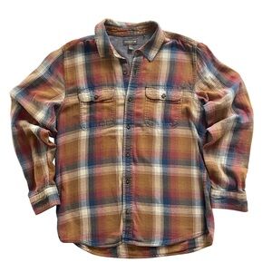 Toad & CO Slim Fit Flannel Shirt Mens size L RN# 95433 CA# 40734
